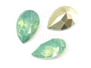 Yem Pear 14x10 mm Green Opal F - 4 sztuki - 2874030569