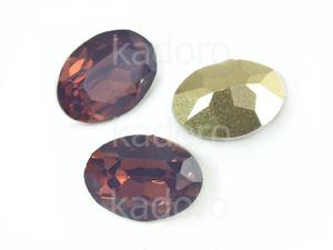 Yem Oval 18x13 mm Purple Opal F - 2 sztuki - 2878151837