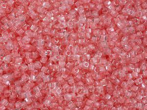 Miyuki Square 1.8mm-204 Inside-Color Crystal - Coral Lined - 5 g - 2873936434