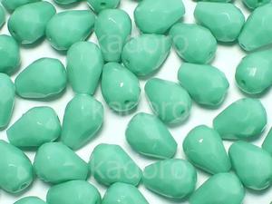 FP Pear Opaque Turquoise 10x7 mm - 6 sztuk - 2868893867