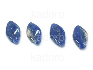 Leaves Crystal - Cobalt 12x7mm - 6 sztuk - 2876250759