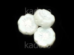 TC Hawaiian Flower Opaque White Full AB 14 mm - 1 szt - 2869411140