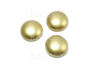 Szklany kaboszon Matte Metallic Flax koo 18mm - 2 sztuki - 2871661540