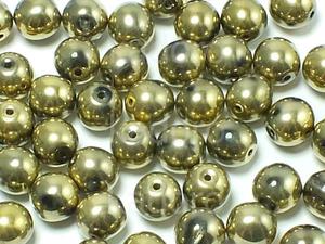 Round Beads Gold 6 mm - 20 sztuk - 2874486750