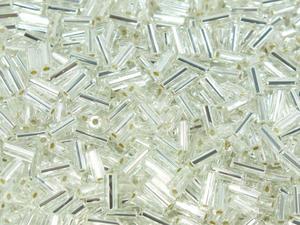 PRECIOSA Bugle 2-Silver-Lined Crystal - 10 g - 2876148220