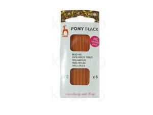 Igy do koralikw Pony Black 10 i 12 - 1 karnet - 2876633733