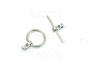 Zapicie toggle kko 12 mm kolor srebrny - 2 komplety - 2876932642