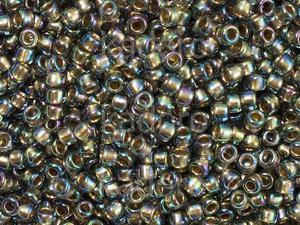 TOHO Round 8o-999 Gold-Lined Rainbow Black Diamond - 100 g - 2878035244