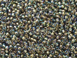 TOHO Round 11o-999 Gold-Lined Rainbow Black Diamond - 10 g - 2878034926