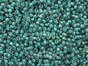 TOHO Round 11o-1833 Inside-Color Rainbow Lt Sapphire - Opaque Teal Lined - 10 g - 2878034931