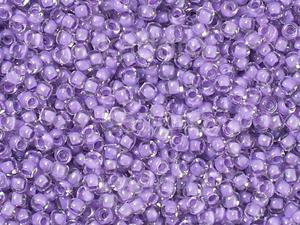 TOHO Round 11o-935 Inside-Color Crystal - Wisteria Lined - 10 g - 2875585550