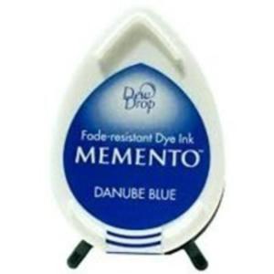 Tusz do stempli Memento Dew Drop DANUBE BLUE - 2858000679