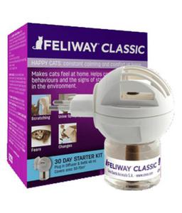 Feliway Classic - kocie feromony Zestaw Startowy (Dyfuzor+wkad) - 2878208309