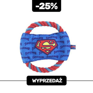 Szarpak sznur Superman 15 cm - WYPRZEDA -25% - 2878209085