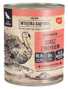 Wiejska Zagroda Dorsz z indykiem puszka 800g - 2878210174