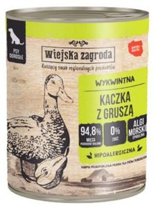 Wiejska Zagroda Kaczka z gruszk puszka 800g - 2878465685