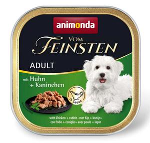 Animonda vom Feinsten Dog Adult Kurczak i Krlik w sosie tacka 150g - 2878210618