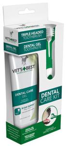 Vet's Best Dental el + szczoteczka zestaw Adult - 2878465704