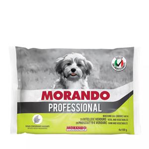 MORANDO PRO PIES Kawaki z cielcin i warzywami oraz szynk i warzywami 4x100g - 2870378923