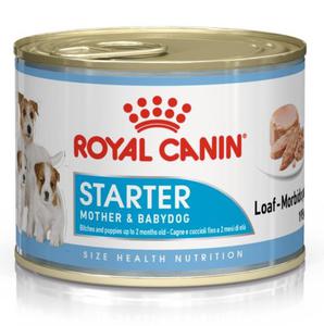 Royal Canin Starter MotherBabydog karma mokra - mus, dla suk w czasie ciy, laktacji oraz szczenit puszka 195g - 2878207439