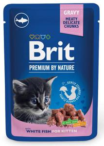 Brit Premium By Nature Cat Kitten White Fish sos saszetka 100g - 2873257351