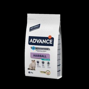 ADVANCE Hairball Sterilized - sucha karma dla kotw sterylizowanych 3kg [923915] - 2872837797