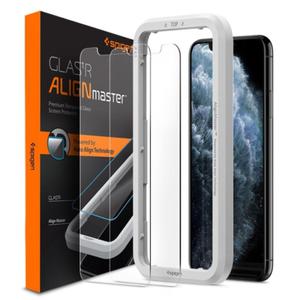 SZKO HARTOWANE SPIGEN ALM GLAS.TR SLIM 2-PACK IPHONE 11 / XR CLEAR - 2870178184