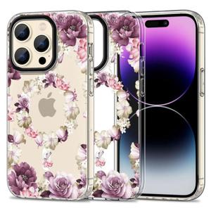 TECH-PROTECT MAGMOOD MAGSAFE IPHONE 15 PRO MAX ROSE FLORAL - 2875936917