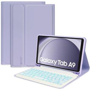 TECH-PROTECT SC PEN + KEYBOARD GALAXY TAB A9 8.7 X110 / X115 VIOLET - 2877411947