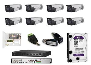 DS-2CE16H1T-IT3Z analogowy zestaw na 8 kamer tubowych Hikvision 2,8-12mm, IR 40m, 5Mpx. Niezbdny w dozorze fabryk, hurtowni, galerii i sklepw. - 2855508918