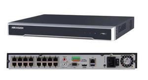 Rejestrator IP 16 kanaowy 4K Hikvision DS-7616NI-K2/16P wbudowany switch POE - 2868740325