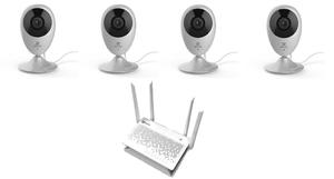 Monitoring domowy WIFI z podgldem online NIANIA 720p - 2868740411