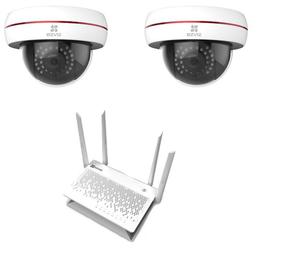 Zestaw monitoringu do domu EZVIZ WIFI na 2 kamery 2Mpx - 2868740413