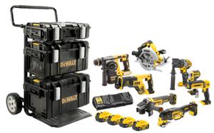 DeWalt 18V XR Zestaw 8 narzdzi bezszczotkowych 4x5,0Ah DCK853P4-QW - 2876485917