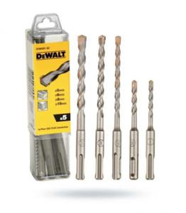 DEWALT ZESTAW WIERTE SDS 5 cz. (5/6x110mm 6/8/10x160mm) DT60301-QZ - 2877655531