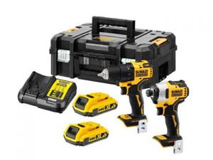 DeWalt 18V XR Zestaw COMBO Wiertarko-wkretarka DCD708 + Zakrtak DCF809 (2x2,0Ah+TSTAK) DCK2061D2T - 2868206950