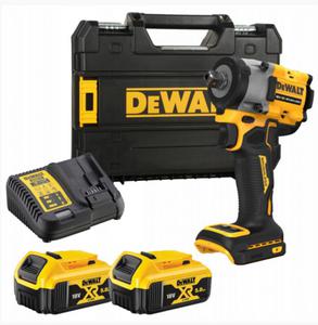 DeWalt klucz udarowy 18V 406Nm 2-biegi (kulka) (2x5,0ah, adowarka, walizka TSTAK) DCF922P2T - 2868807122