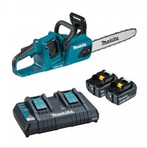 Makita akumulatorowa pilarka acuchowa Makita 18V 2x5,0Ah bezszczotkowy silnik DUC355PT2 - 2874232937