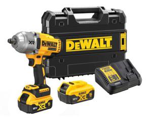 DEWALT KLUCZ UDAROWY 18V XR 1/2 1355Nm (2x 5ah, adowarka, w walizce TSTAK) DCF900P2T-QW - 2871120390