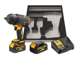 DEWALT KLUCZ UDAROWY 18V XR 1/2 1355Nm (2x 5ah GFN - olejoodporny, adowarka) DCF900P2G-QW - 2871120391