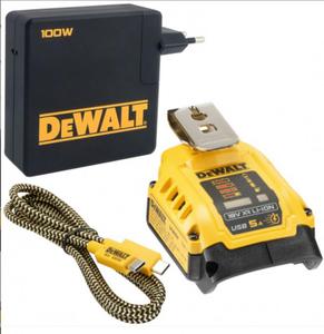 DeWALT ADAPTER/ZESTAW DO ADOWANIA USB 5A DCB094K-QW - 2873700345