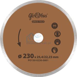 Globus Pia diamentowa GRES-TECH 230x25,4 (22,23) (PO150-0230-0001) PO15002300001 - 2834738609