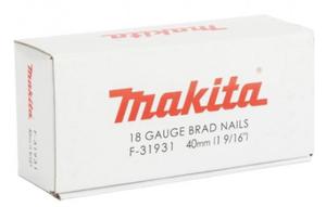 Makita Gwodzie (Szpilka) 40mm do AF506 AF506N (5000 szt.) F-31931 - 2876075242