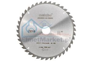 Metabo Pia tarczowa HW/CT 216x30, 40 ZP 5 ujemny, classic 628060000 - 2871985601