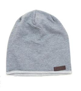 Czapka beanie szara outdoor - 2844143811