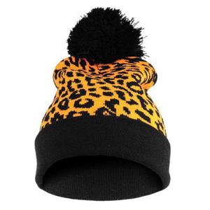 Czapka beanie z pomponem PANTERKA - 2829283860