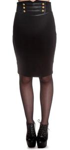 Owkowa spdnica w militarnym stylu - BLACK WATCH SKIRT - 2829283953