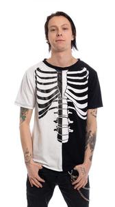 Koszulka gotycka szkielet - FRACTURE T-SHIRT