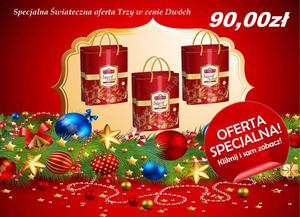 Herbata Sweet Secret 3x200g zestaw Trzy za Dwie witeczny zestaw promocyjny - 2859429605