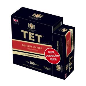 TET British Empire w saszetkach 100+25 torebek gratis TET British Empire